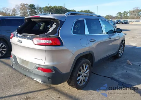 2018 Jeep Cherokee Limited Fwd из США, поврежденный, VIN 1C4PJLDX4JD606559